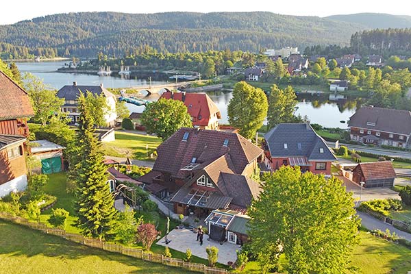 Unser Haus oberhalb des Schluchsees